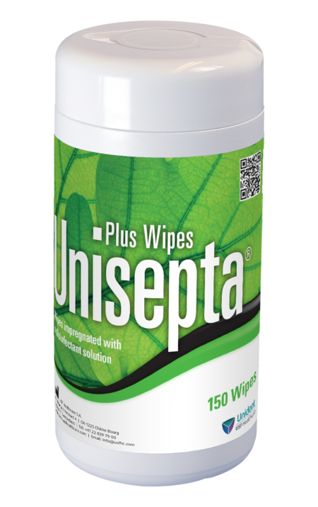 USF Unisepta Plus Wipes tub